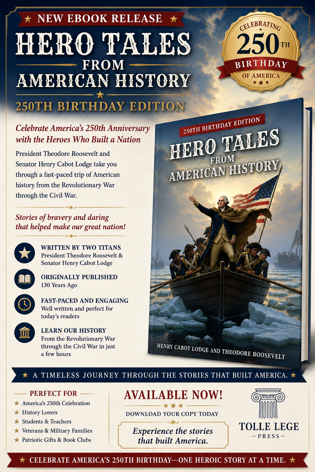 Hero Tales From American History: 250th Birthday Edition!