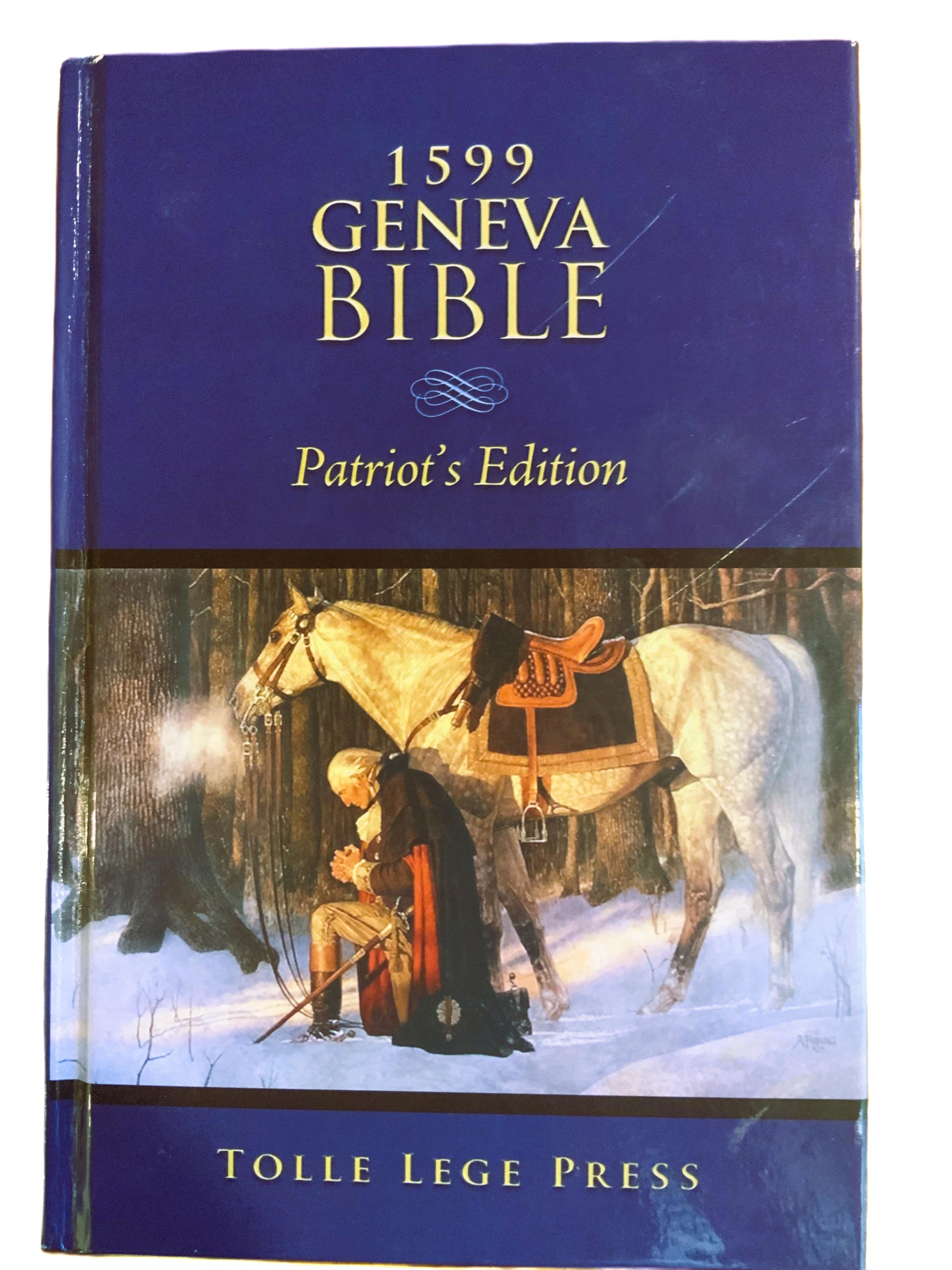 1599 Geneva Bible Hardback Edition – George Washington Bible