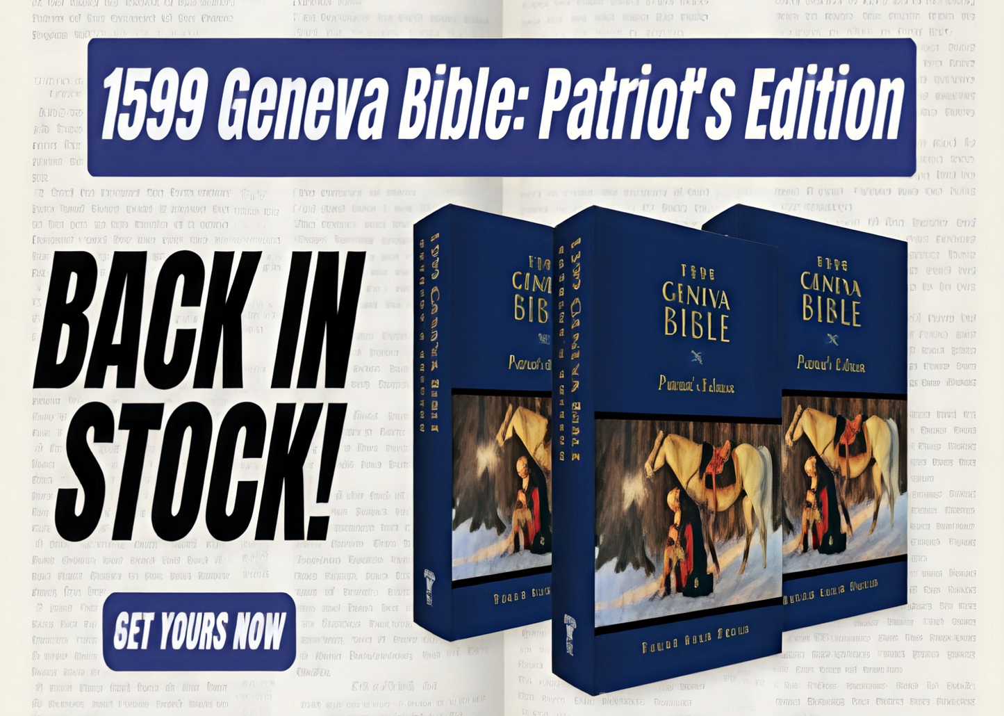 1599 Geneva Bible Hardback Edition